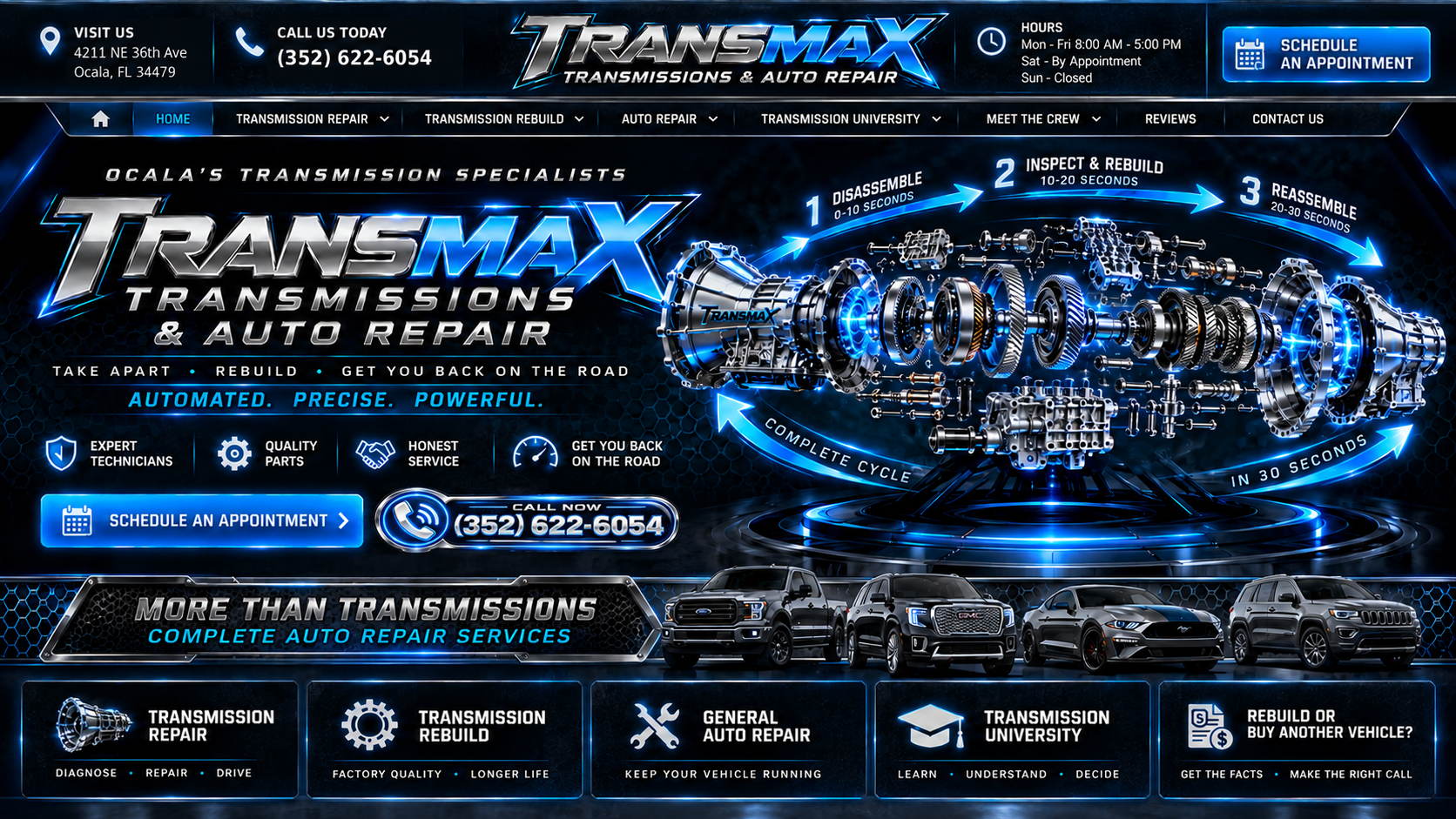 Transmax Transmissions & Auto Repair in Ocala, Florida